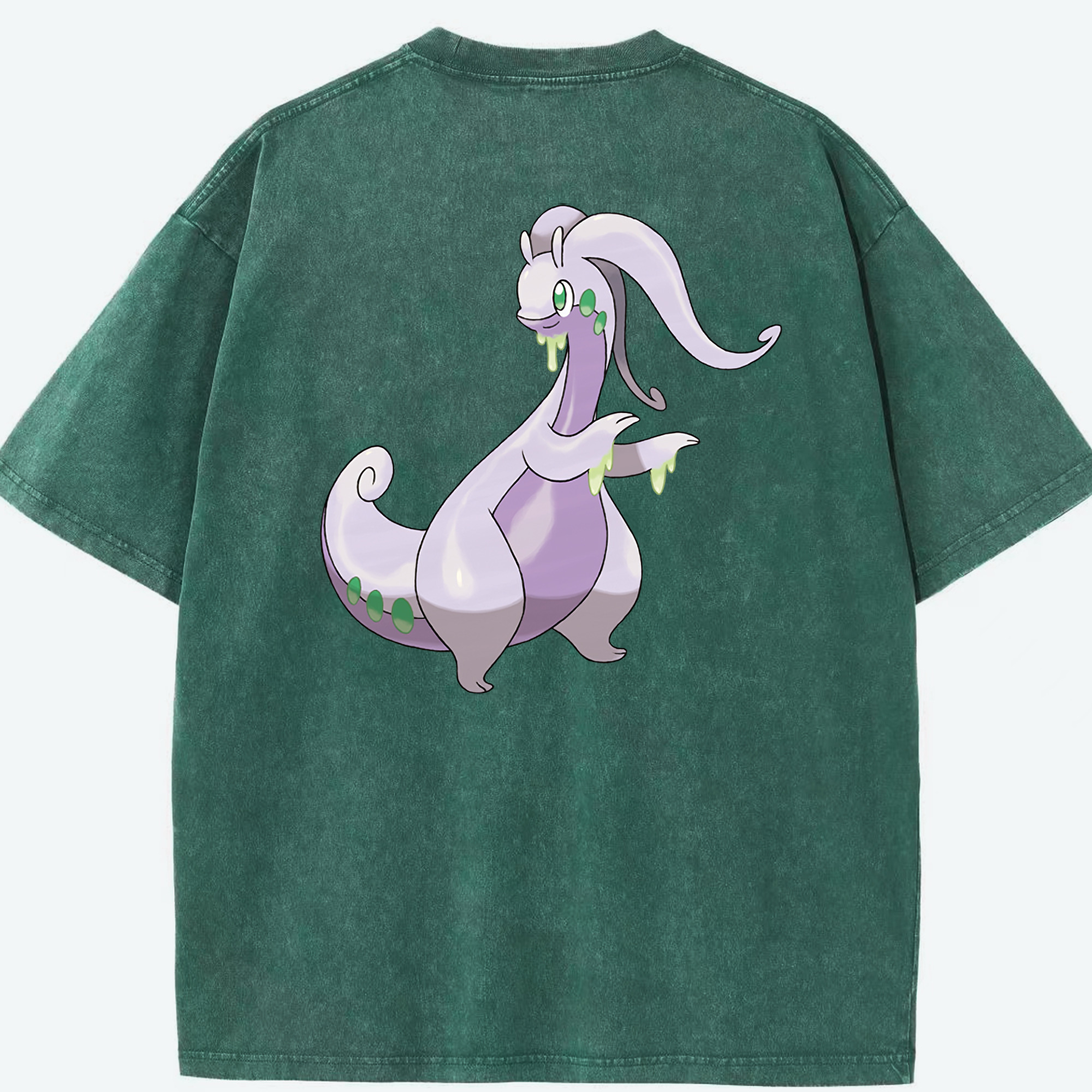 （画像用） ポケットモンスター Pokémon 綿100% ヴィンテージ風 半袖Tシャツ（背面プリント）